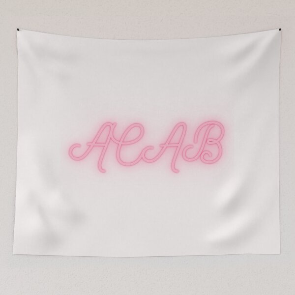 Item preview, Pink Fancy Glowing ACAB on White designed and sold by AnimaliaStar.