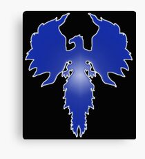 Blue Phoenix 11 Canvas Print