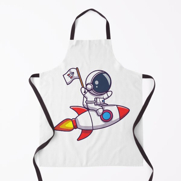 Item preview, Astronaut Riding Rocket Ship to Space designed and sold by zchikar.