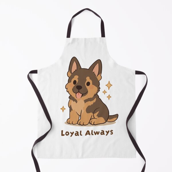 Item preview, German Shepherd Loyal Always Cute Kawaii Puppy designed and sold by MJ ART.