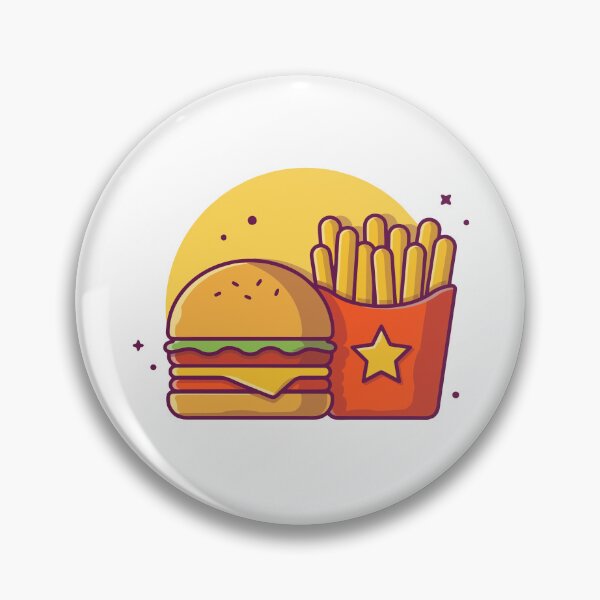 Item preview, Classic Burger and French Fries Combo designed and sold by zchikar.