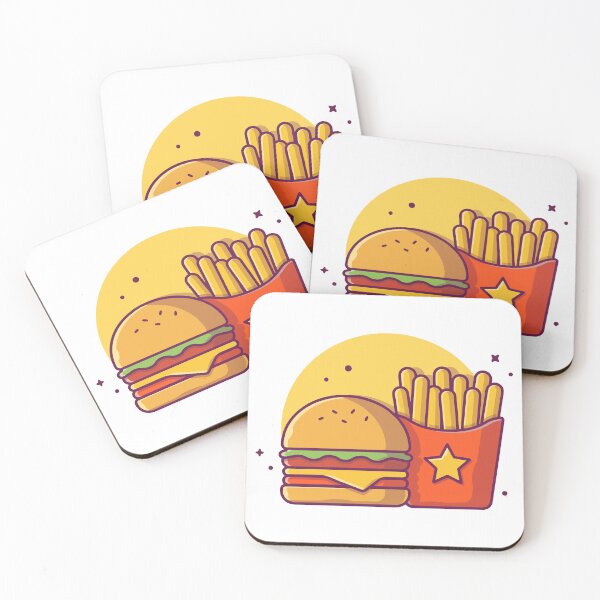 Item preview, Classic Burger and French Fries Combo designed and sold by zchikar.