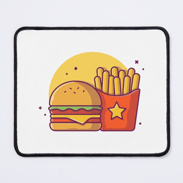 Item preview, Classic Burger and French Fries Combo designed and sold by zchikar.
