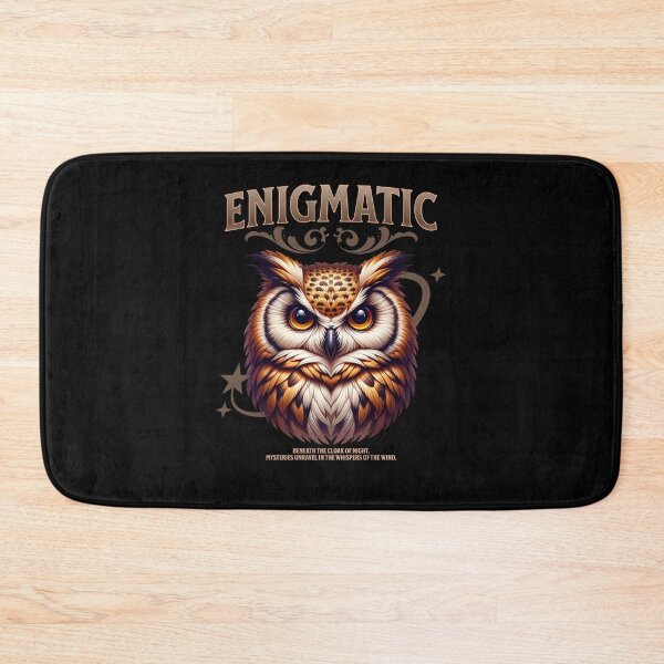 Item preview, enigmatic owl designed and sold by wildforcedesign.