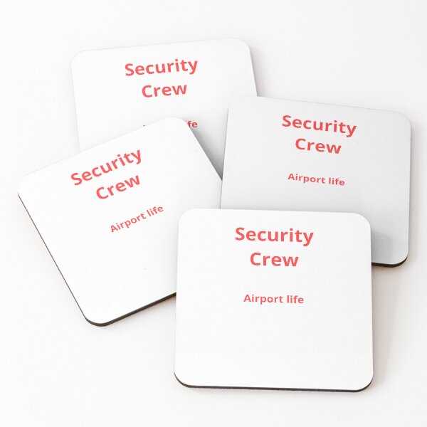 Item preview, Security Crew - Airport Life designed and sold by Cat-Urban.