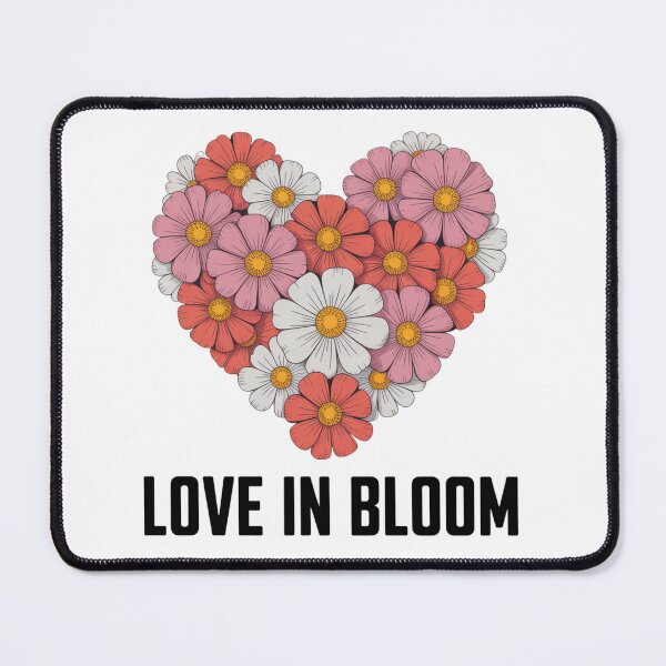 Item preview, Love in Bloom – Retro Floral Daisy Heart Wildflower Nature T-Shirt designed and sold by proearth2022.