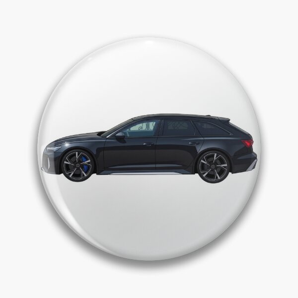Item preview, Black Performance Estate Side View Vector Art designed and sold by NikksGarage.