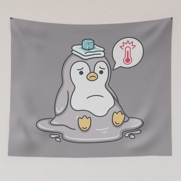 Item preview, Melting Penguin designed and sold by Yanmos.