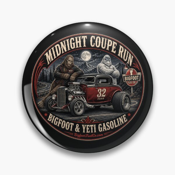 Item preview, Midnight Coupe Run – Bigfoot & Yeti 1932 Ford Hot Rod Night Drive designed and sold by Bigfoot Fuel Co.