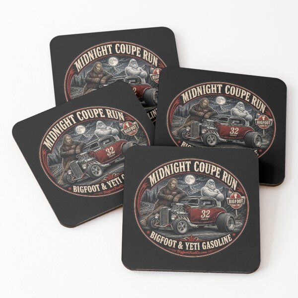 Item preview, Midnight Coupe Run – Bigfoot & Yeti 1932 Ford Hot Rod Night Drive designed and sold by Bigfoot Fuel Co.