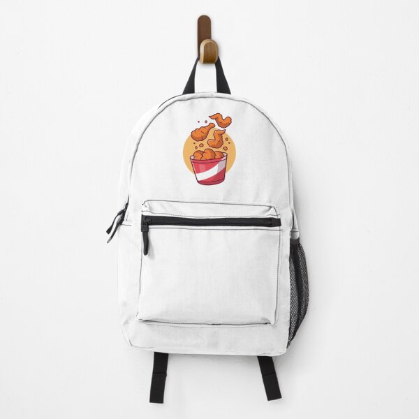 Item preview, Delicious Fried Chicken Bucket Cartoon Illustration designed and sold by zchikar.