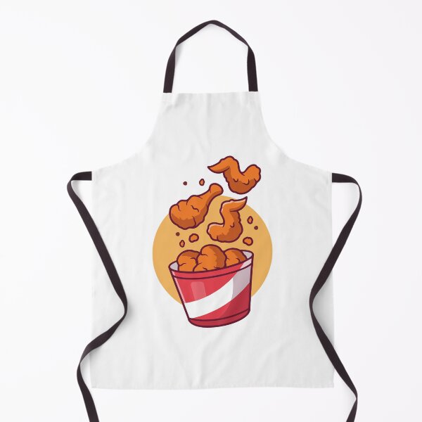 Item preview, Delicious Fried Chicken Bucket Cartoon Illustration designed and sold by zchikar.