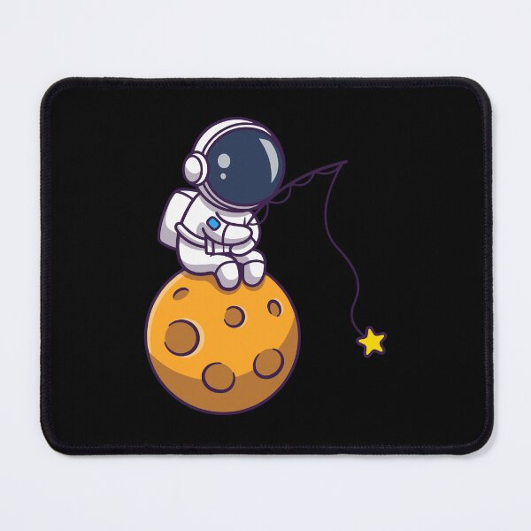 Item preview, Astronaut Fishing for Stars on the Moon designed and sold by zchikar.