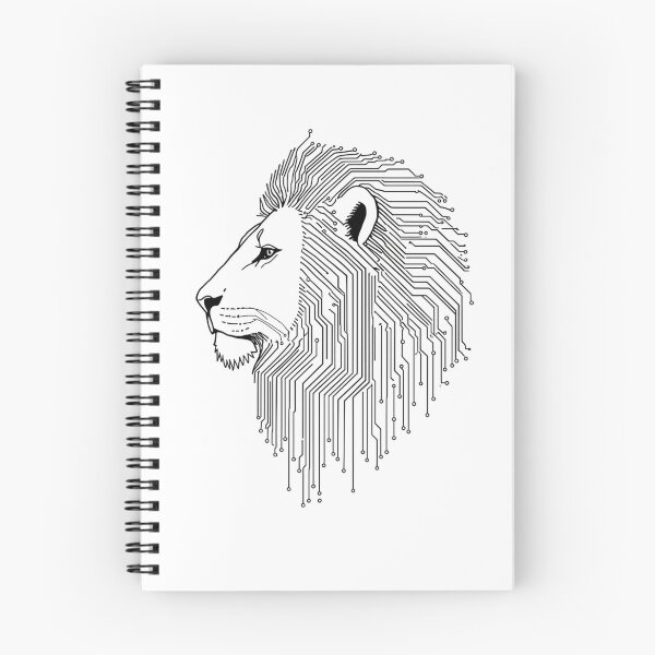 Item preview, Geometric Panther Circuit T-Shirt | Tech Line Art Predator Design designed and sold by DmaarGroup.