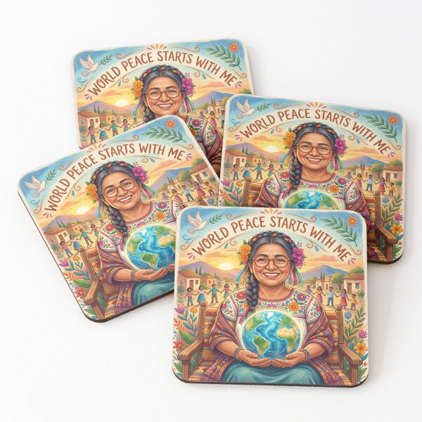 Item preview, AI Art - World Peace Starts with Me designed and sold by Whimsyful Designs.