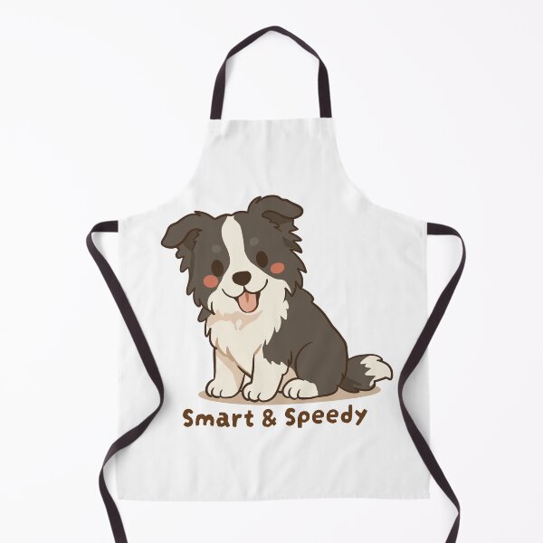 Item preview, Border Collie Smart And Speedy Cute Kawaii Puppy designed and sold by MJ ART.