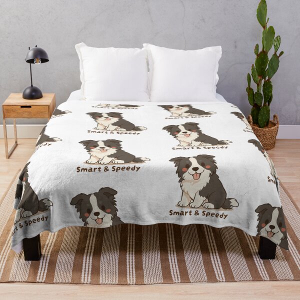 Item preview, Border Collie Smart And Speedy Cute Kawaii Puppy designed and sold by MJ ART.