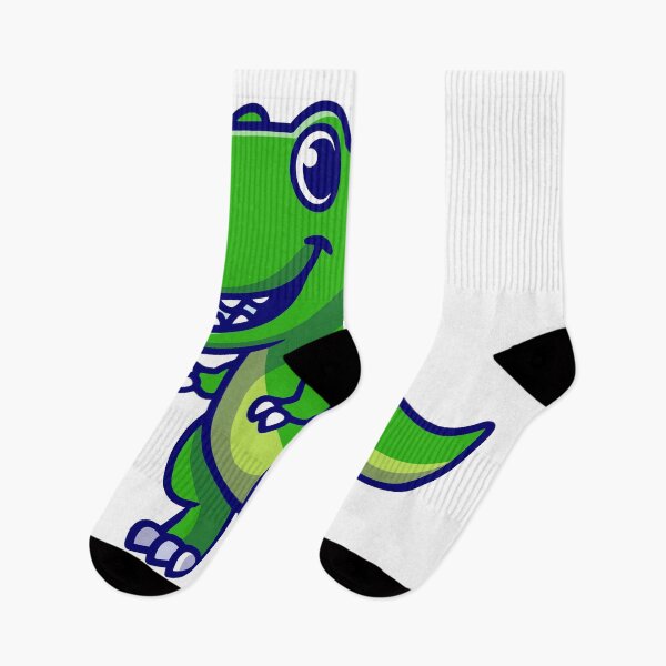 Item preview, Cute Green T-Rex Dinosaur Cartoon Character designed and sold by zchikar.