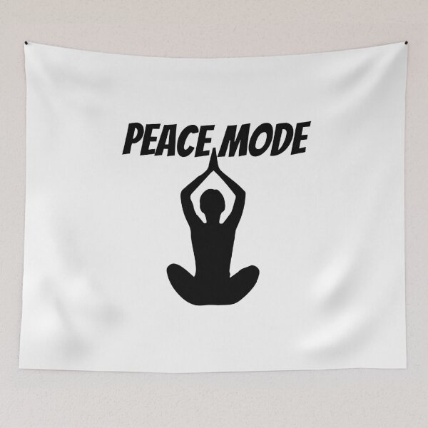 Item preview, Peace Mode Yoga Design | Calm Meditation Aesthetic designed and sold by EMYWAMZGLOBAL.