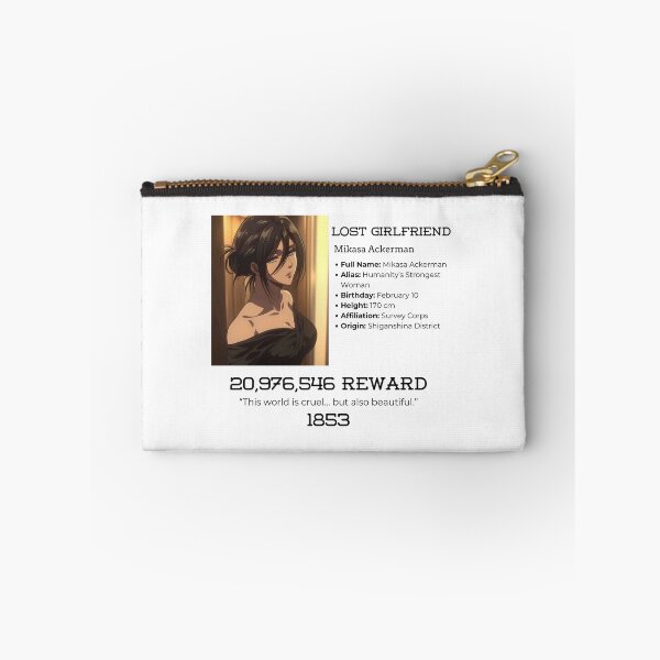 Item preview, LOST GIRLFRIEND - MIKASA ACKERMAN designed and sold by EVERYWAN.