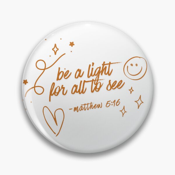 Item preview, Be The Light For All To See Matthew 5:14 - Gifts For Christians designed and sold by karolina lindy.