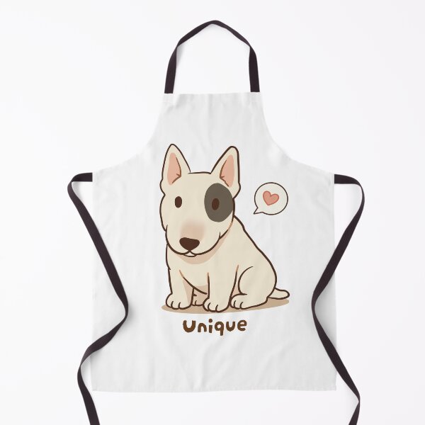 Item preview, Bull Terrier Unique Cute Kawaii Puppy Sticker designed and sold by MJ ART.