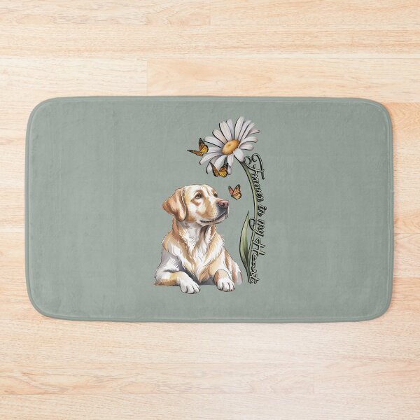 Item preview, Yellow Labrador Retriever Forever In My Heart Daisy Butterfly Dog Mom Memorial Gift designed and sold by tamdevo1.