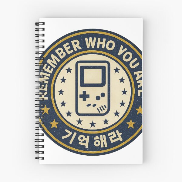 Item preview, Title: 기억해라 — Remember Who You Are Nostalgic Korean Varsity Crest Tee designed and sold by RAWTHREAD77.