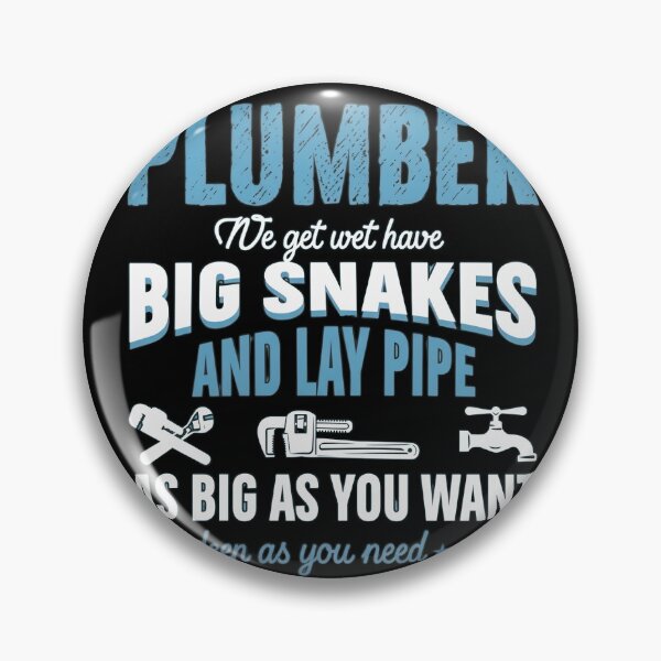 Item preview, Funny Plumber Innuendo Lay Pipe Big Snake Adult Humor designed and sold by haitrieuic96.