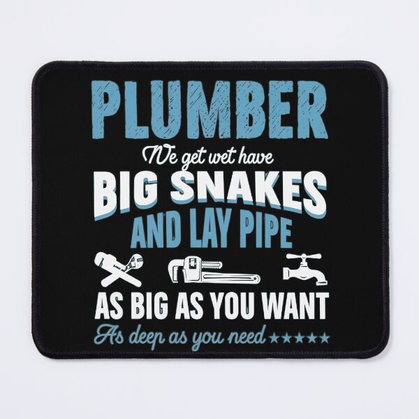 Item preview, Funny Plumber Innuendo Lay Pipe Big Snake Adult Humor designed and sold by haitrieuic96.