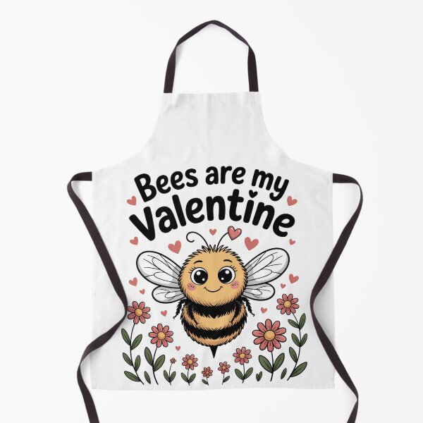Item preview, Bees Are My Valentine – Cute Bumble Bee Pollinator Earth Lover T-Shirt designed and sold by proearth2022.