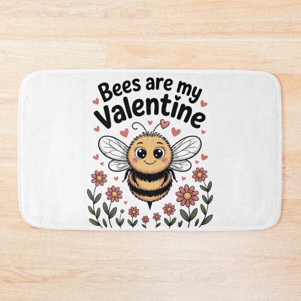 Item preview, Bees Are My Valentine – Cute Bumble Bee Pollinator Earth Lover T-Shirt designed and sold by proearth2022.