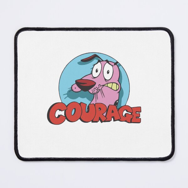Item preview, Courage the Cowardly Dog Retro Nervous Logo designed and sold by zchikar.
