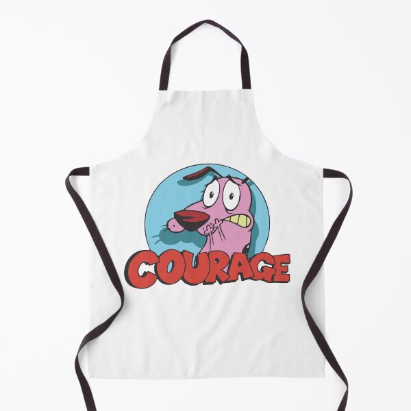 Item preview, Courage the Cowardly Dog Retro Nervous Logo designed and sold by zchikar.