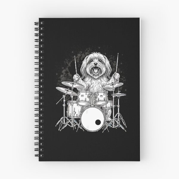 Item preview, Cute Maltese Playing Drums Funny Music Dog Drummer Graphic designed and sold by FerminVigo.