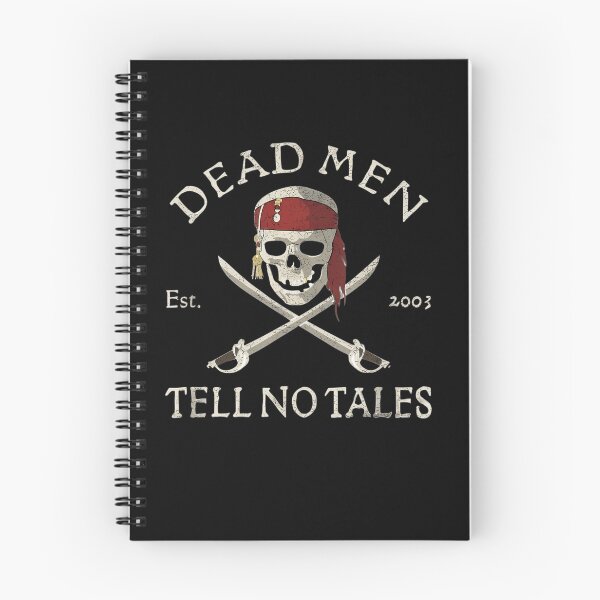 Item preview, Dead Men Tell No Tales Est 2003 Pirates Caribbean Skull Crossed Swords Jolly Roger Vintage Distressed designed and sold by Velustro Shop.