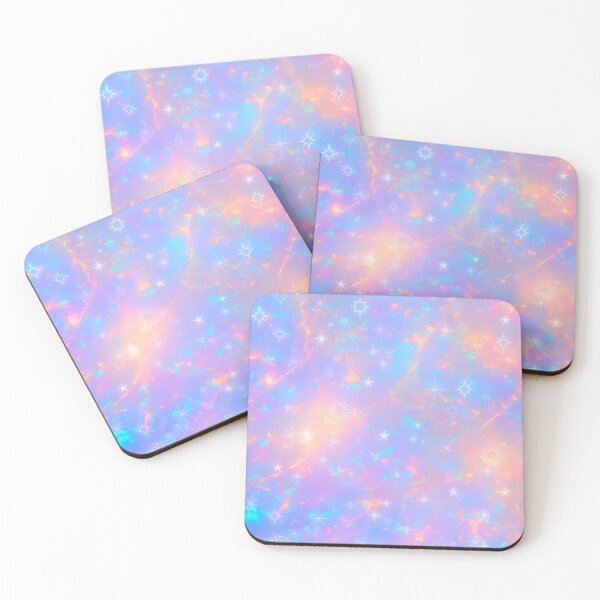 Item preview, Holographic Opal Galaxy – Celestial Stars Pattern designed and sold by Pure Little Glitty.