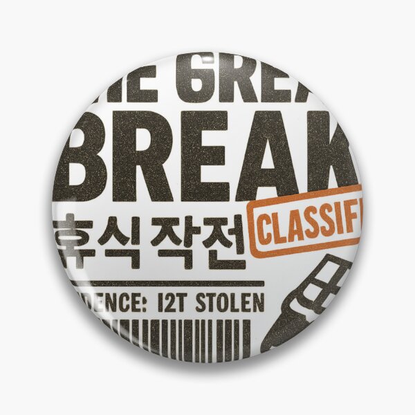 Item preview, The Great Break — KitKat Heist Korean Streetwear Wanted Poster Tee designed and sold by RAWTHREAD77.