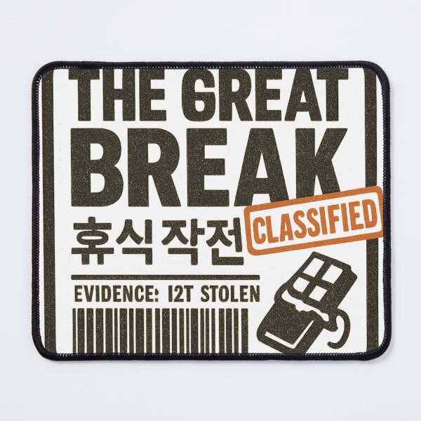 Item preview, The Great Break — KitKat Heist Korean Streetwear Wanted Poster Tee designed and sold by RAWTHREAD77.