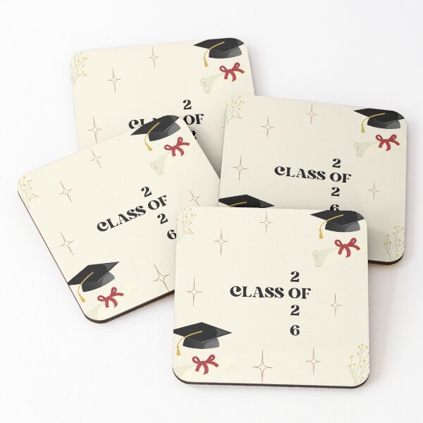 Item preview, ​Aesthetic Class of 2026 Retro Graduation Art designed and sold by NinaVibeStudio.