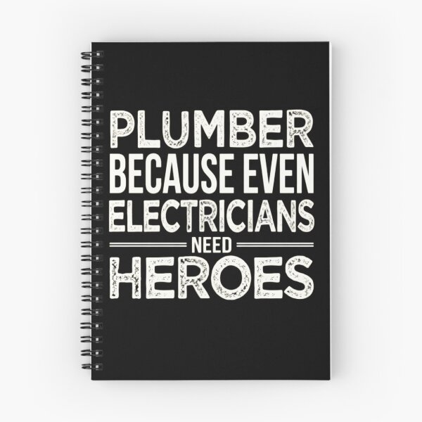 Item preview, Funny Plumber Gift Because Even Electricians Need Heroes designed and sold by haitrieuic96.