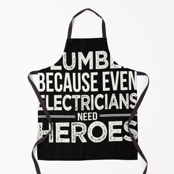 Item preview, Funny Plumber Gift Because Even Electricians Need Heroes designed and sold by haitrieuic96.