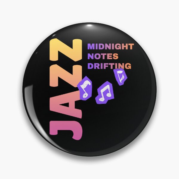 Item preview, JAZZ Midnight Notes Drifting designed and sold by ActOutTees.