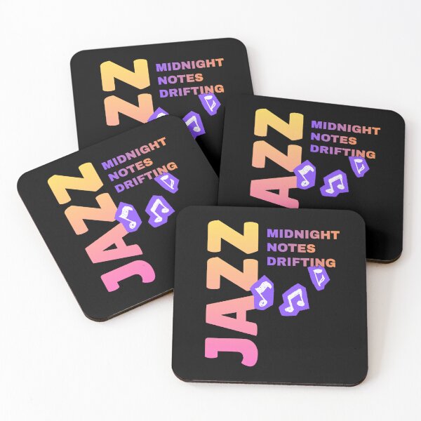 Item preview, JAZZ Midnight Notes Drifting designed and sold by ActOutTees.