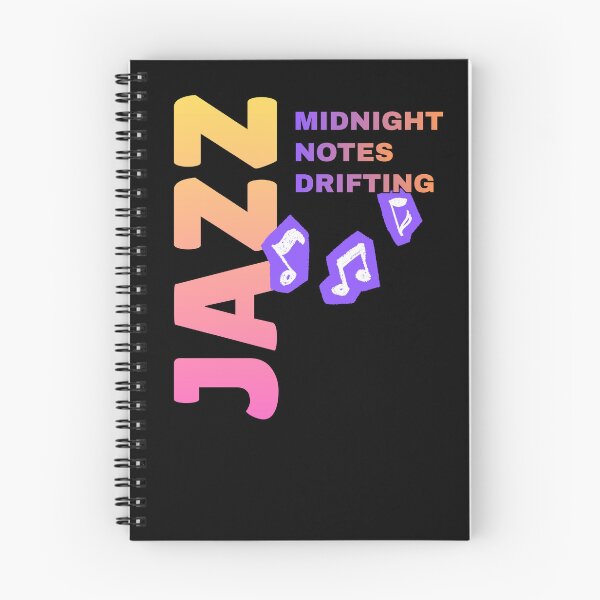 Item preview, JAZZ Midnight Notes Drifting designed and sold by ActOutTees.