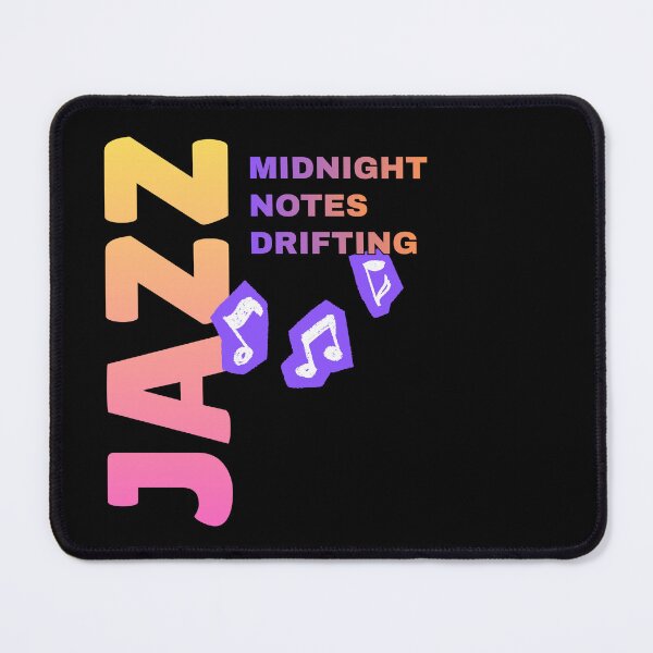 Item preview, JAZZ Midnight Notes Drifting designed and sold by ActOutTees.