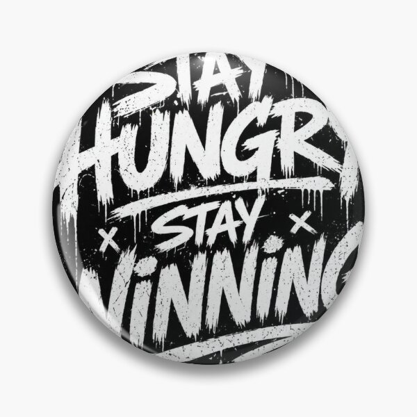Item preview, Streetwear Motivational Graffiti Tee | Stay Hungry Stay Winning designed and sold by TheGiggleGrid.