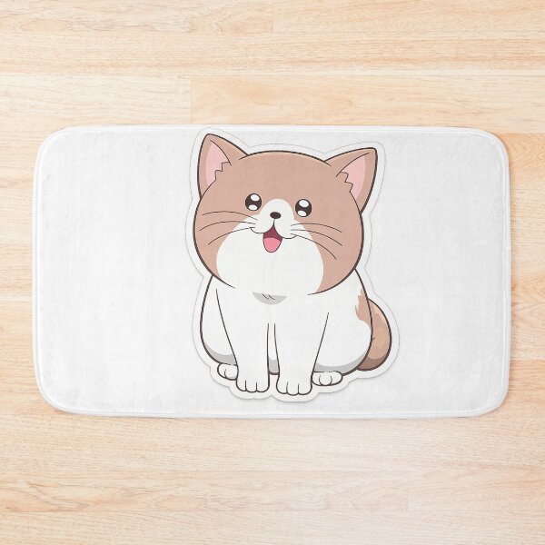 Item preview, Cute Smiling Cat Sticker designed and sold by rajaansariT.