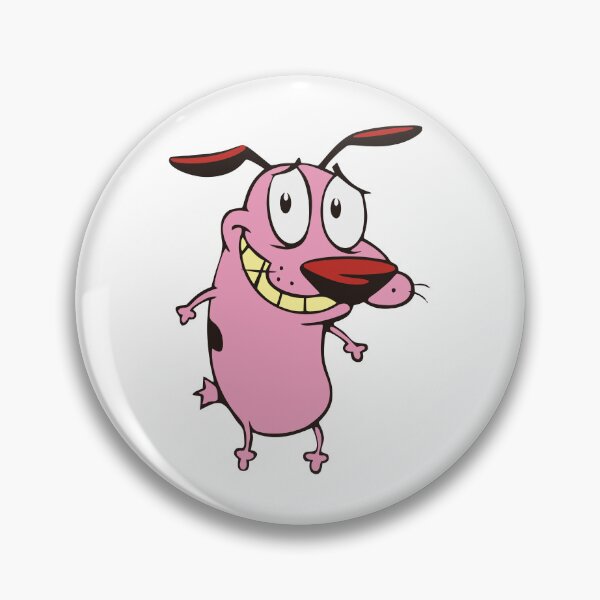 Item preview, Happy Courage the Cowardly Dog Smiling designed and sold by zchikar.