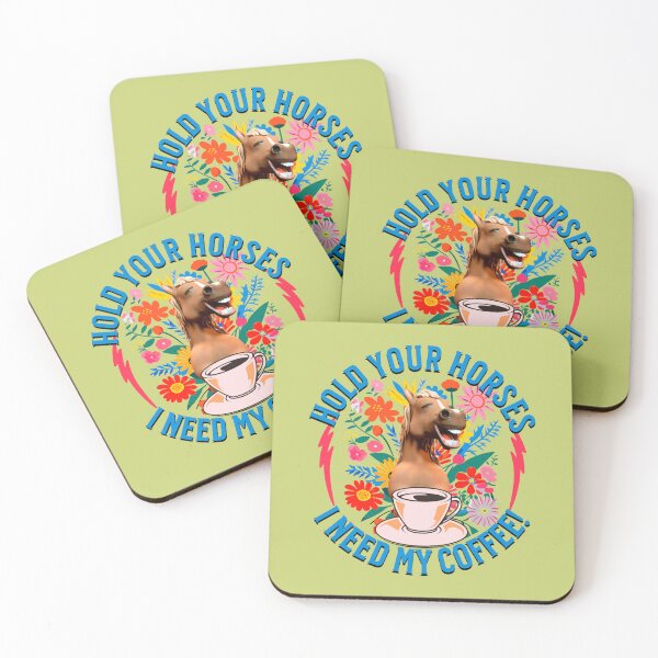 Item preview, Funny Horse Coffee Lover Humor  designed and sold by Vac1.